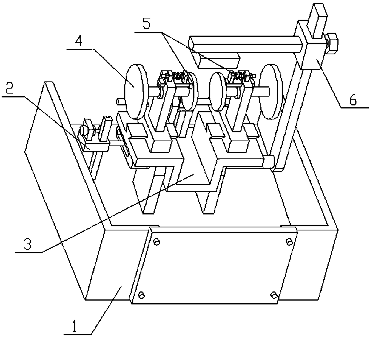 Plastic product residue cutting table