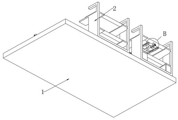 Logistics-based circulation device for goods in van truck