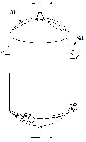 Environment-friendly efficient extraction tank