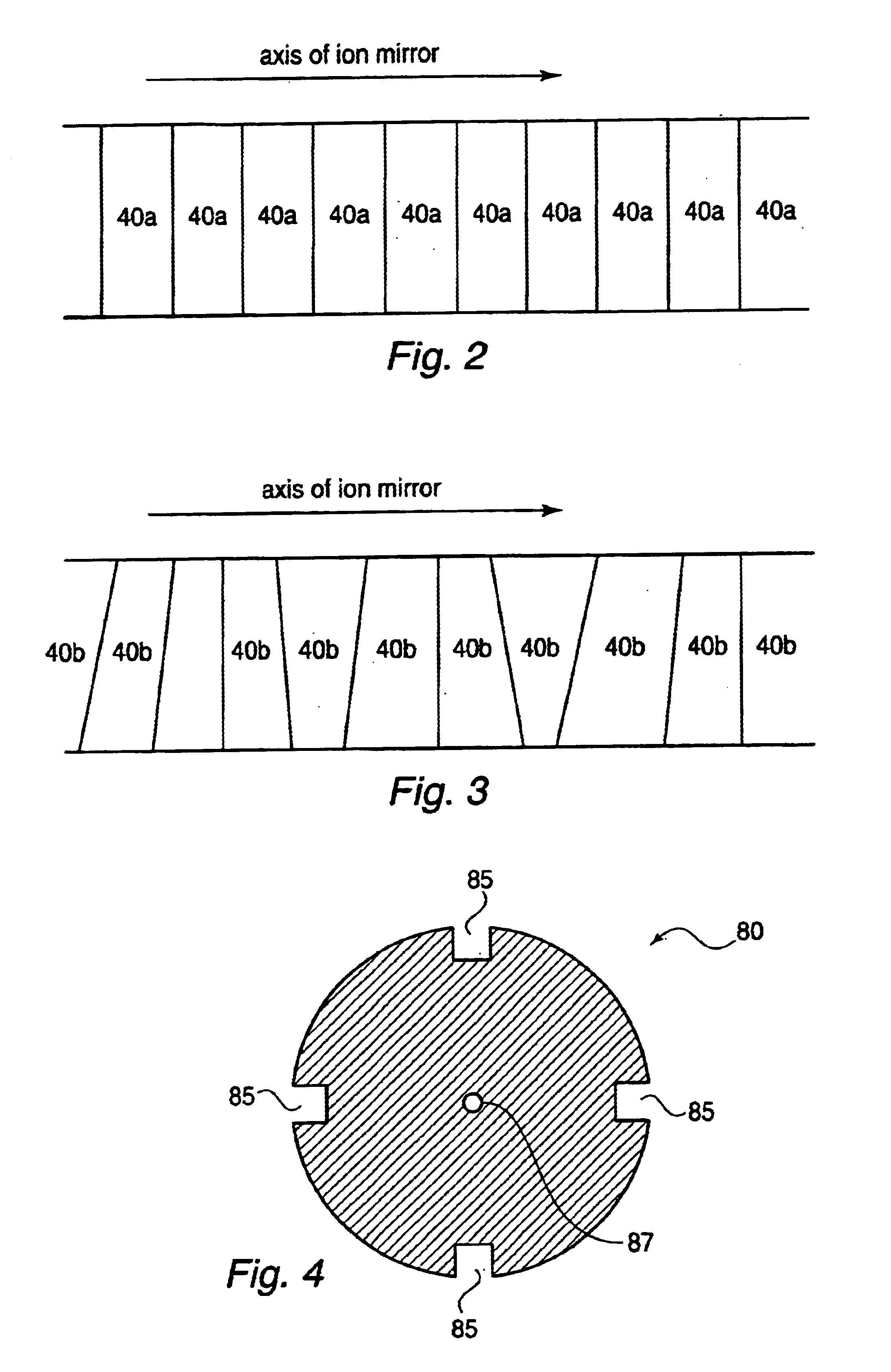 Precision multiple electrode ion mirror