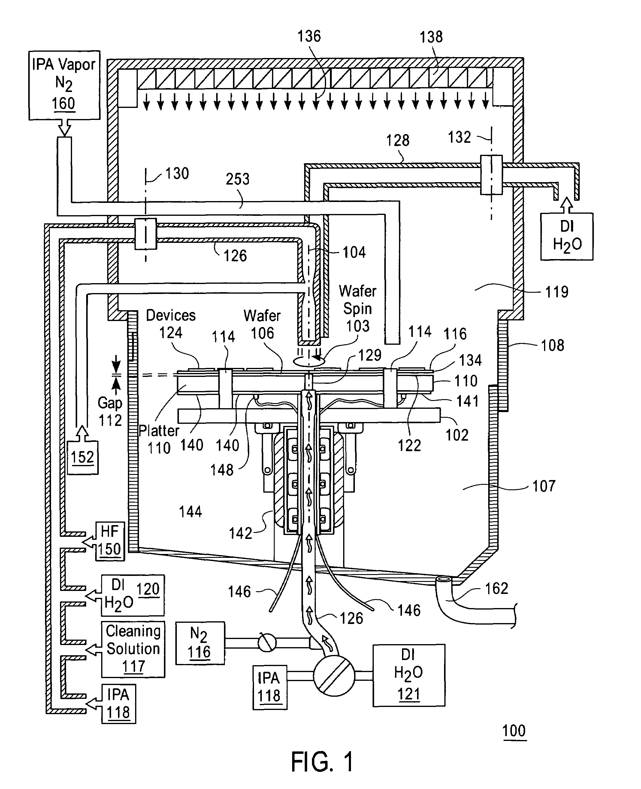 Rotational thermophoretic drying