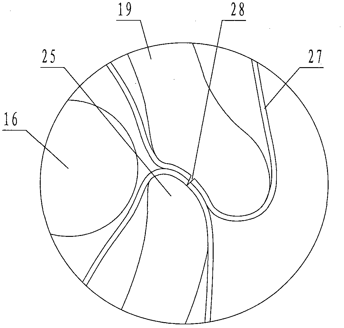 Full-automatic plastic detonating tube winding and bundling device