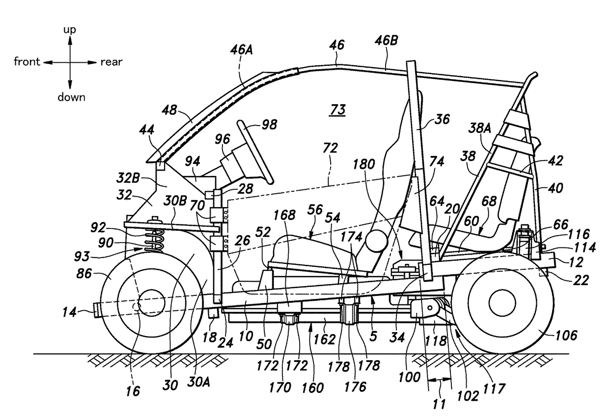 Four wheel vehicle