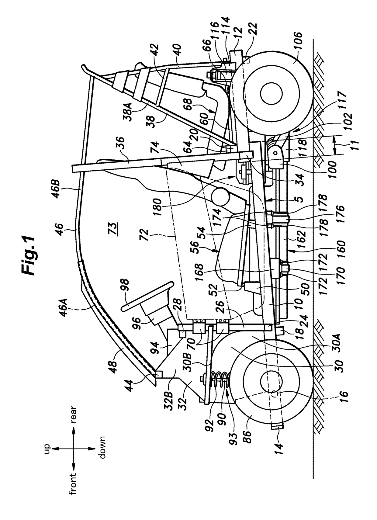 Four wheel vehicle