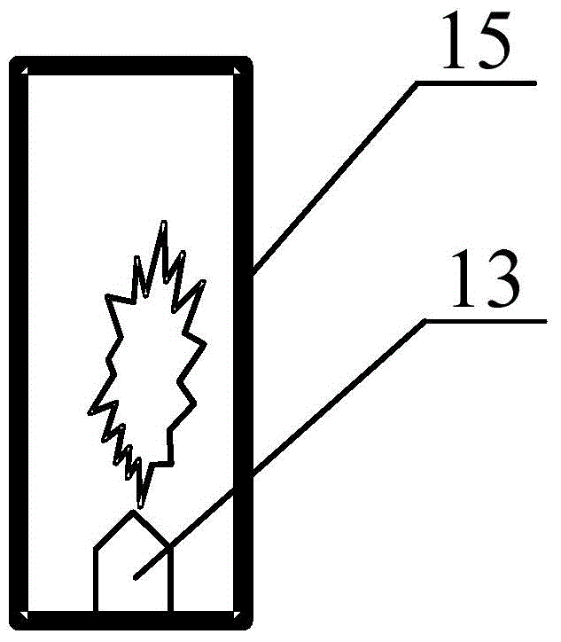 Flame heating and non-tobacco burning type smoking device