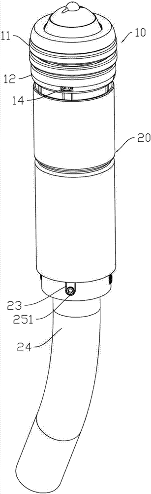 Pulling-rope assembling tool of magnetic anastomat