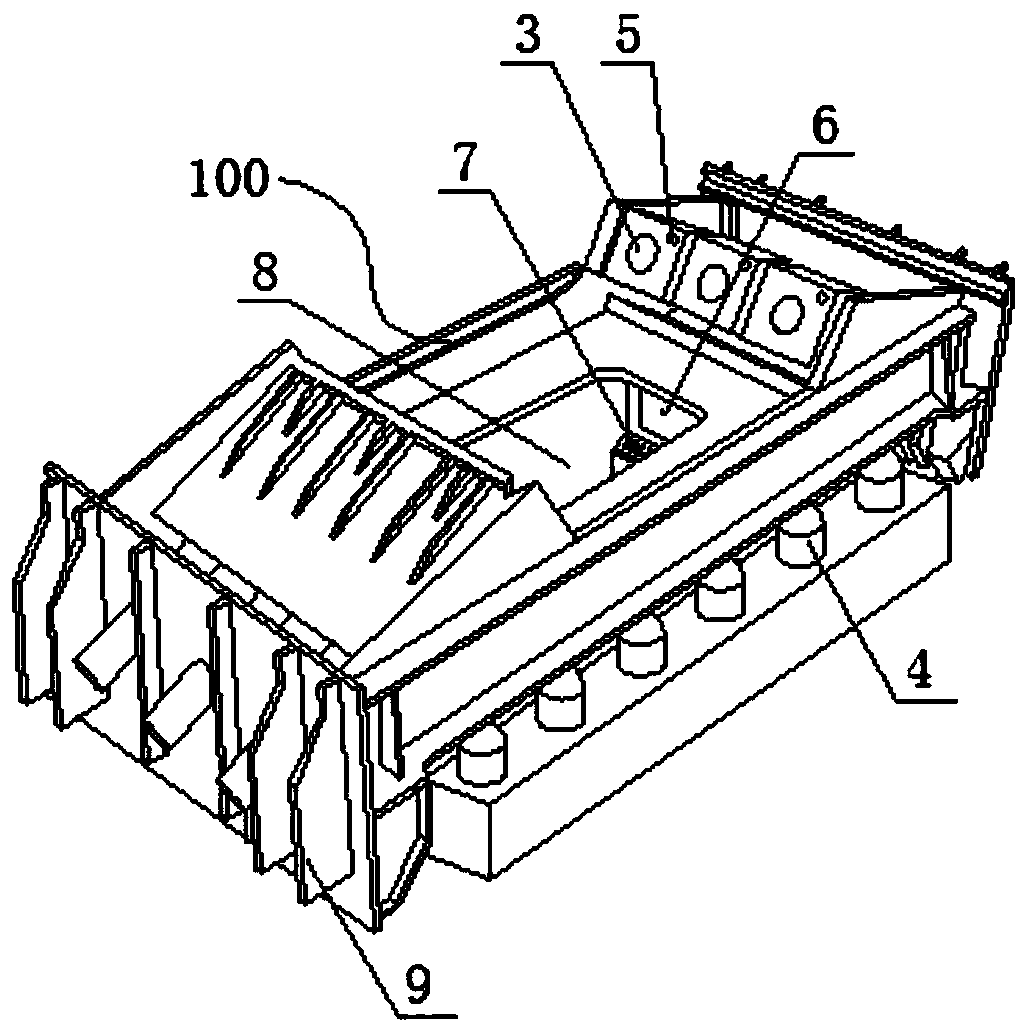 Stay cable single-time synchronous tensioning device and stay cable single-time synchronous tensioning method