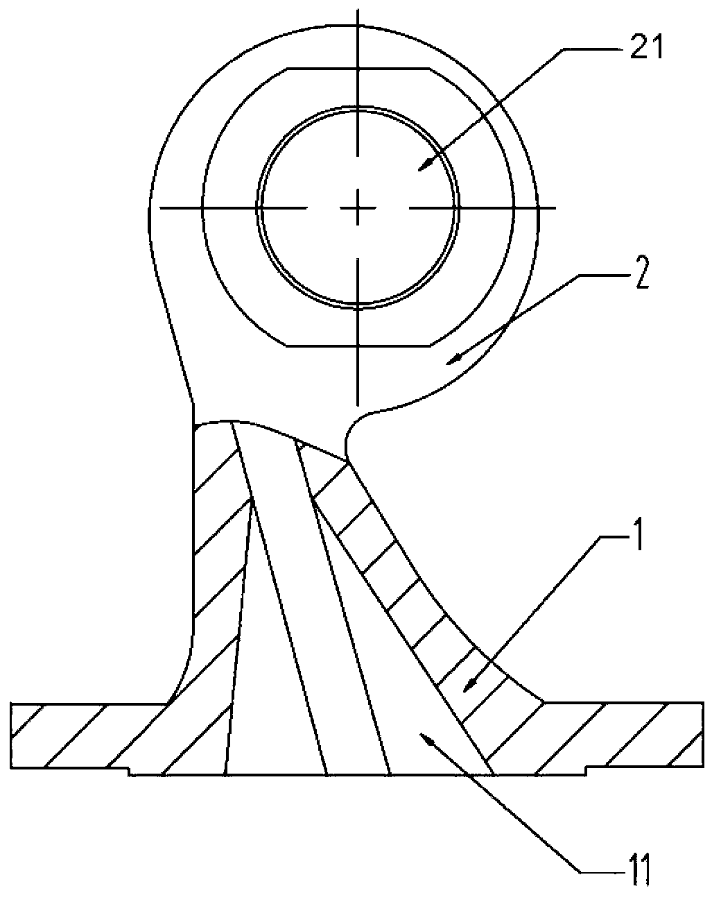 Flue gas purification tower nozzle