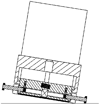 Improved logistics goods road transport device