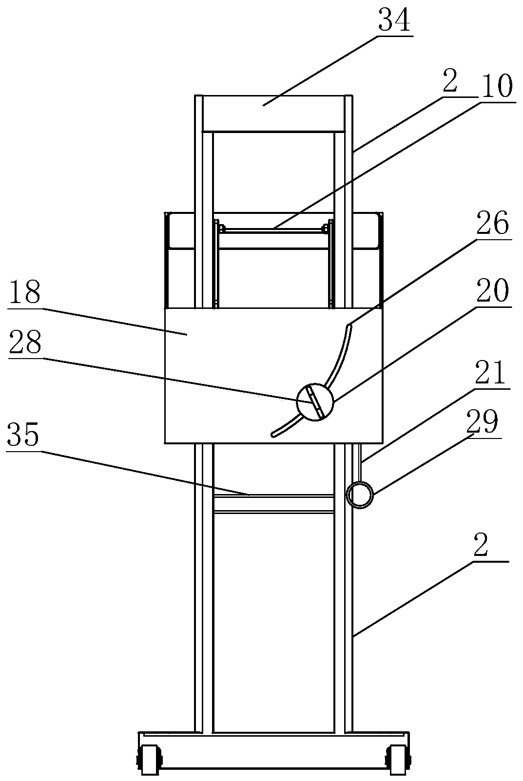 A fitness pulling device