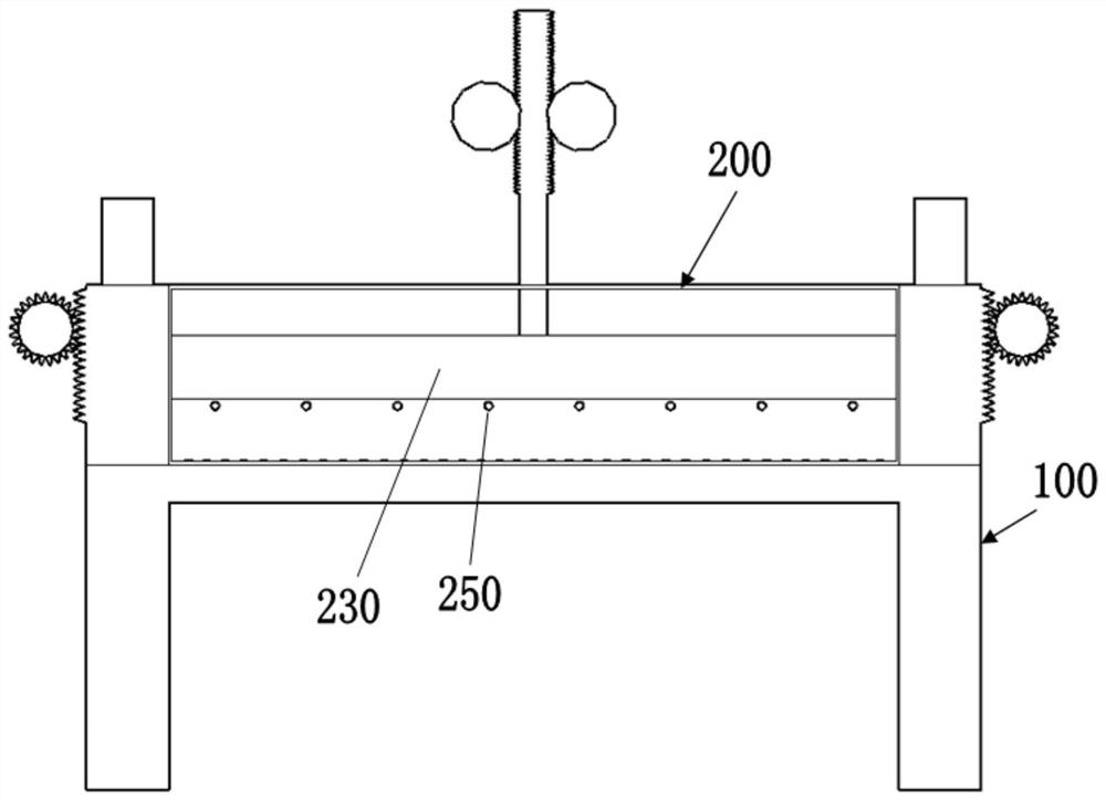 Cutting device of a bag making machine