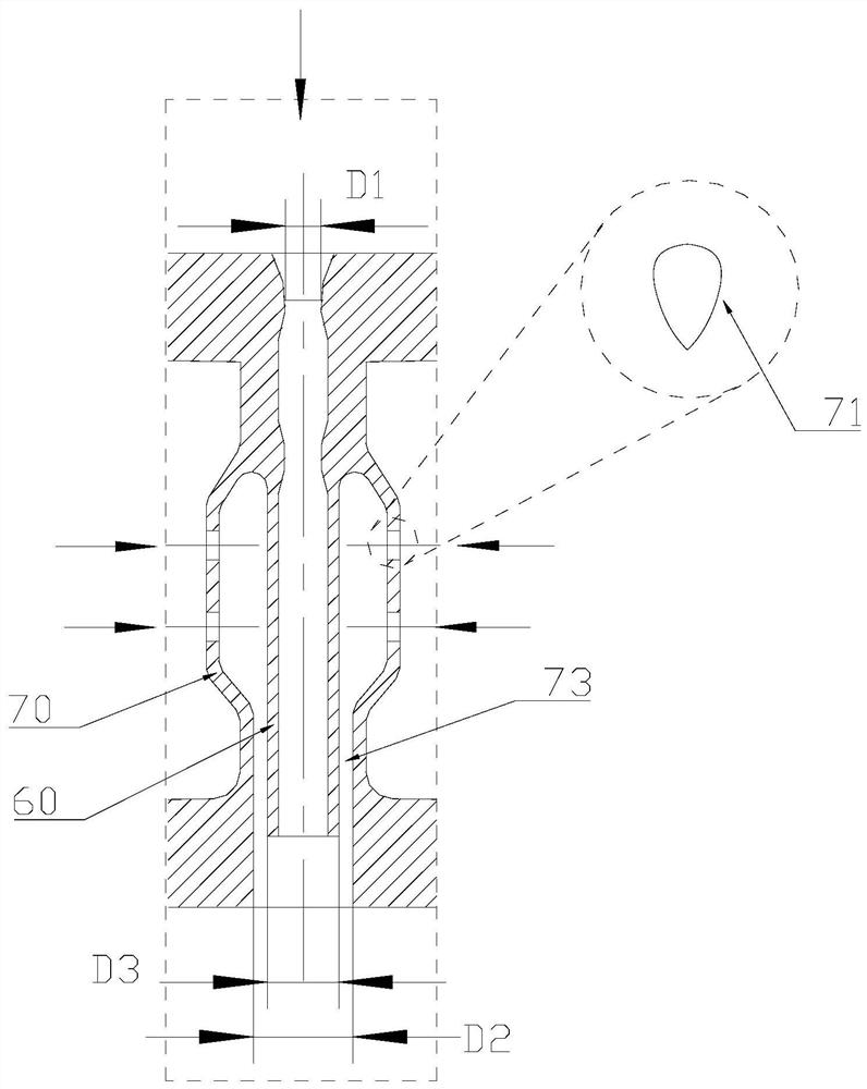 Integrated double-component injector, manufacturing method thereof and space equipment