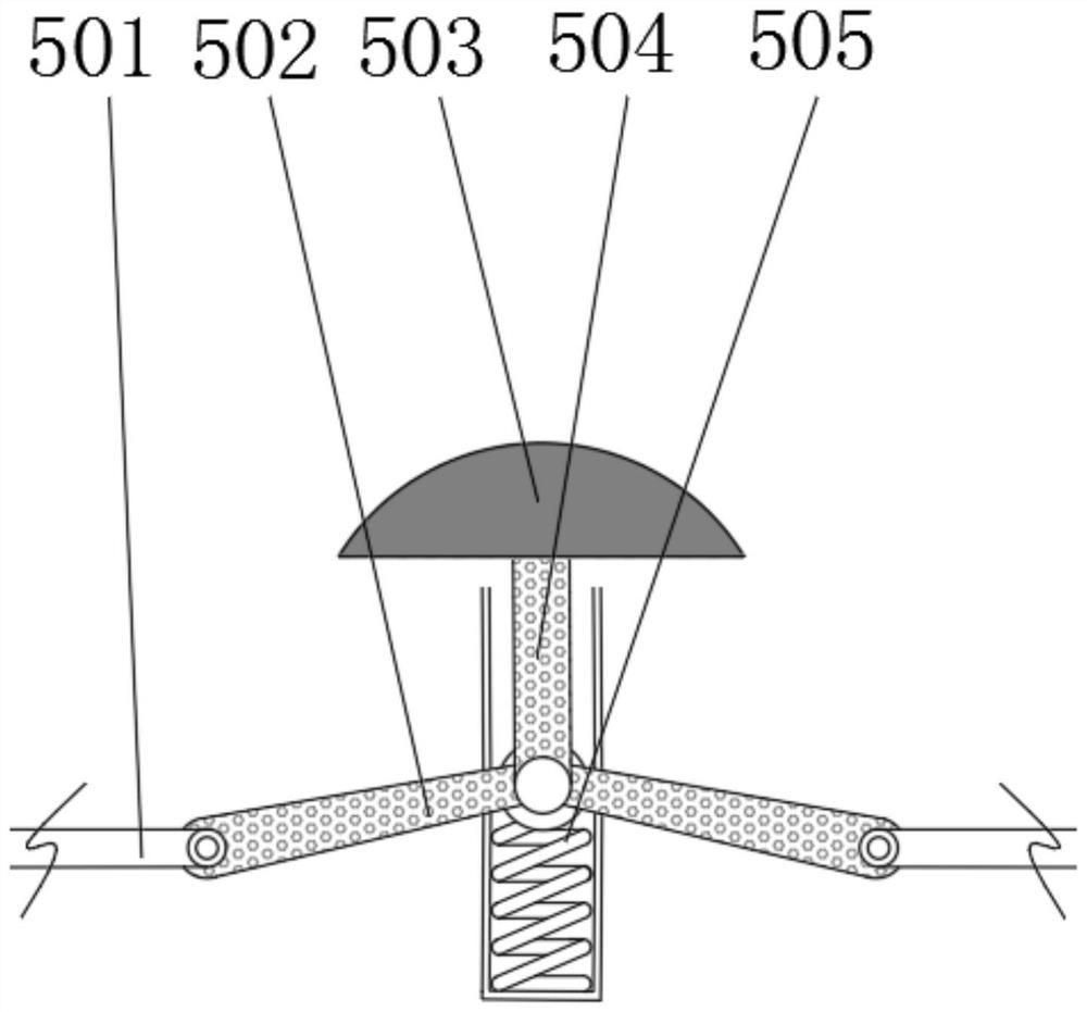 Novel metal material plate bending detection device