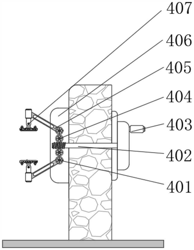 Novel metal material plate bending detection device