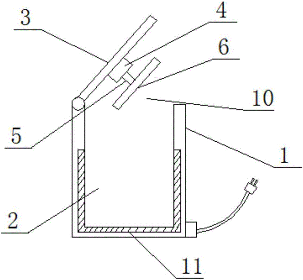 Cooling trash can