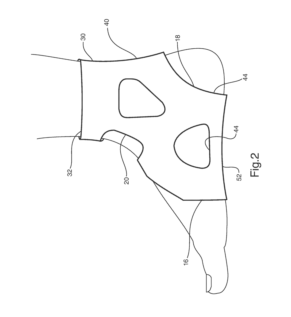 Brace or support with atfl support