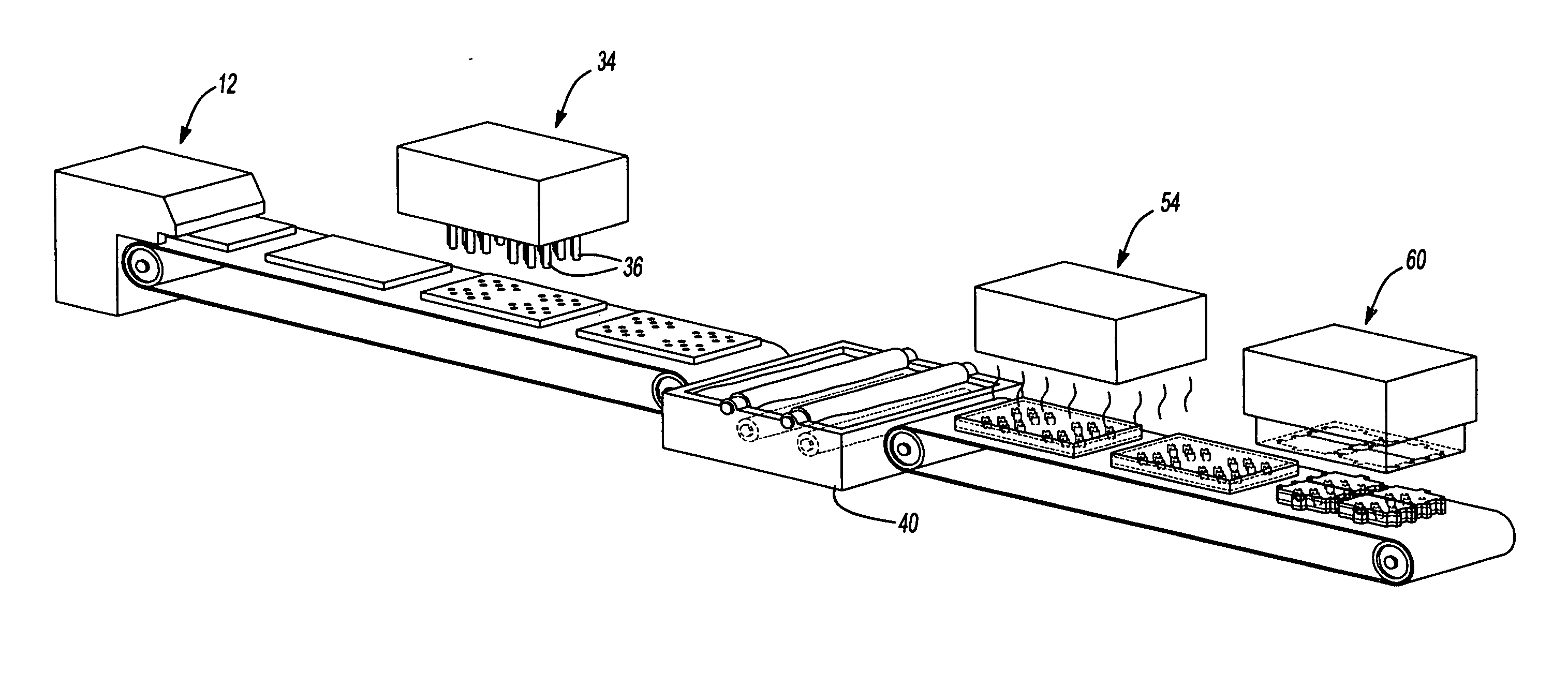 Baffle and method of forming same