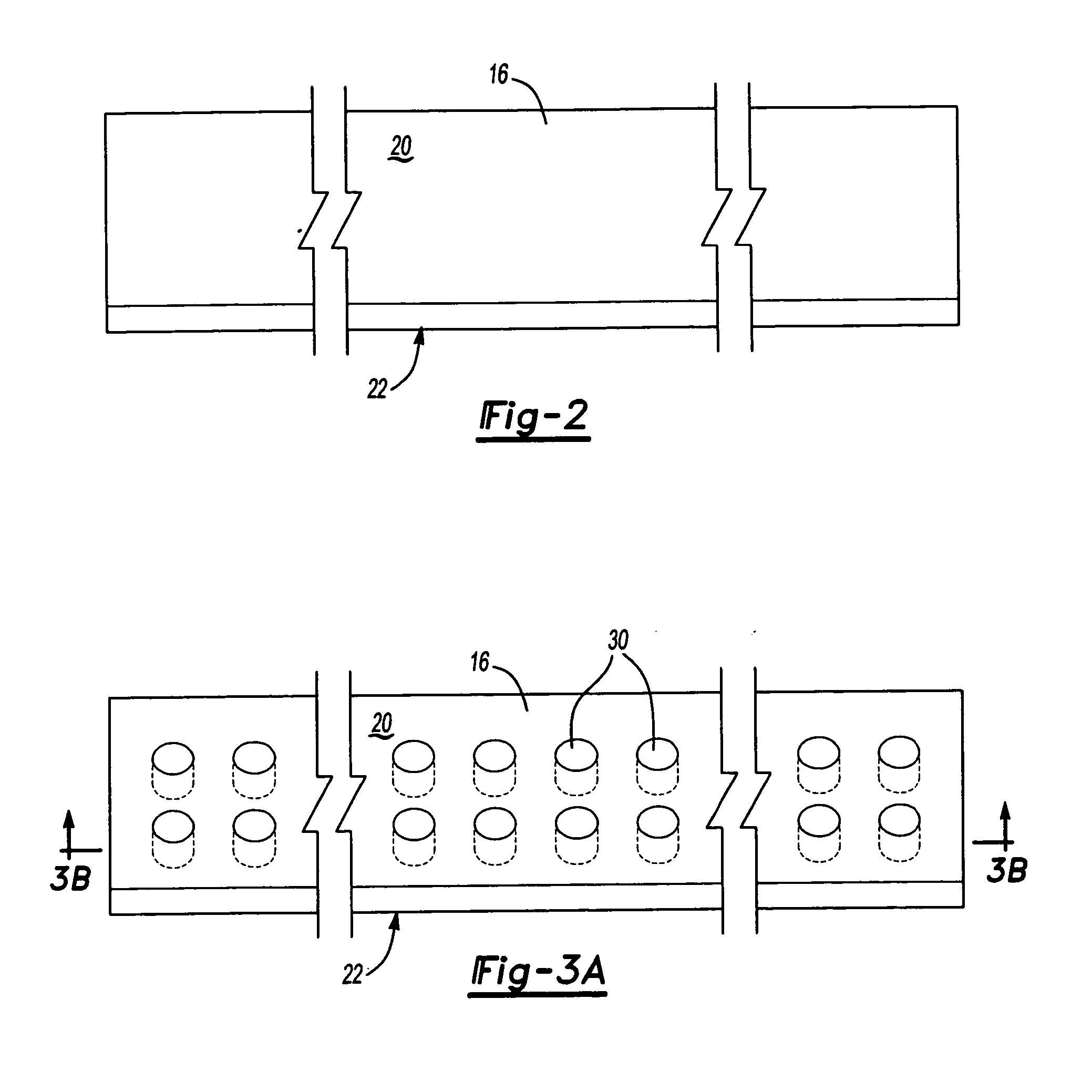 Baffle and method of forming same