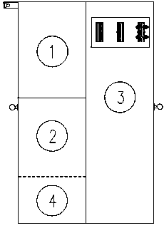 Marine large-capacity main distribution board control screen