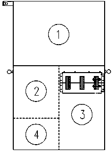 Marine large-capacity main distribution board control screen