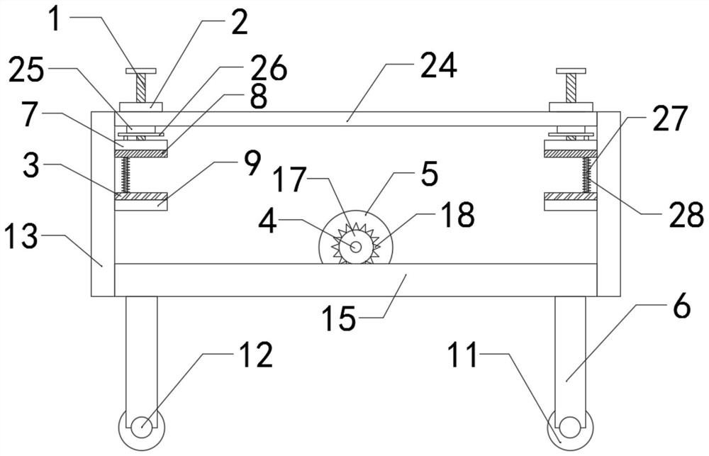 Reciprocating type interfacial agent smearing device for foamed ceramic insulation plate