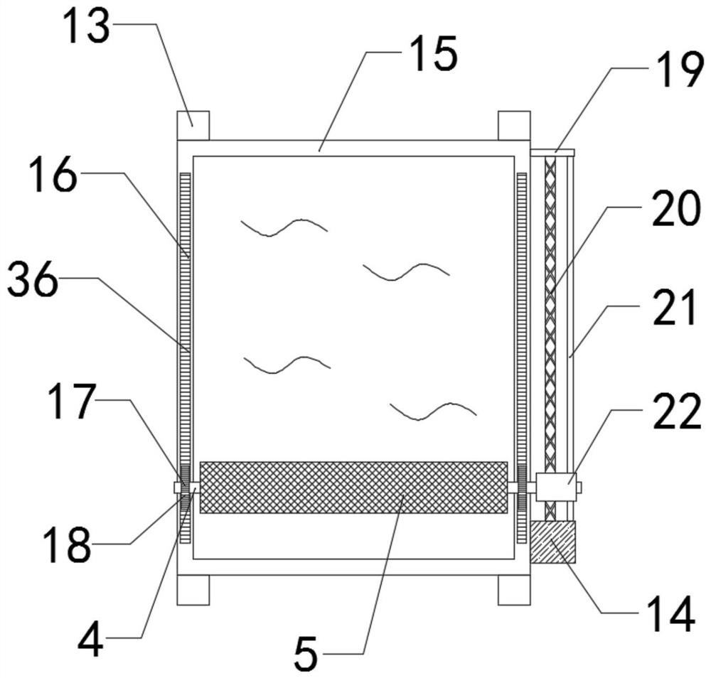 Reciprocating type interfacial agent smearing device for foamed ceramic insulation plate