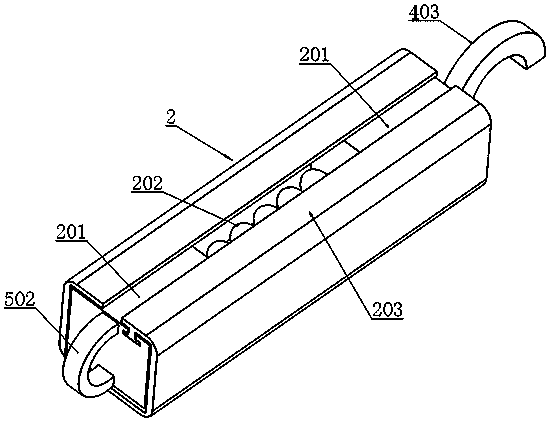 A clamping structure for cleaning vegetables