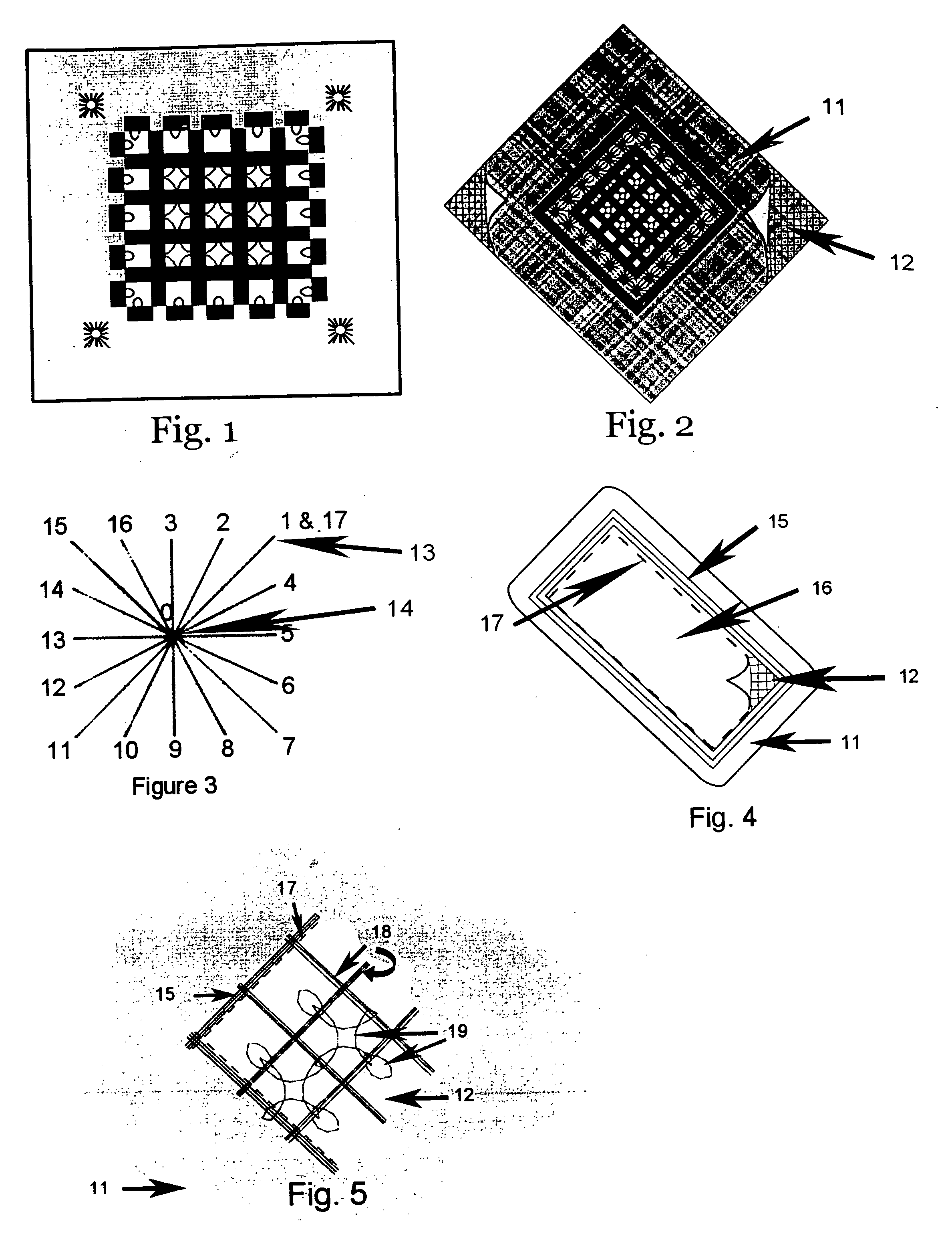 Hardanger machine embroidery and method