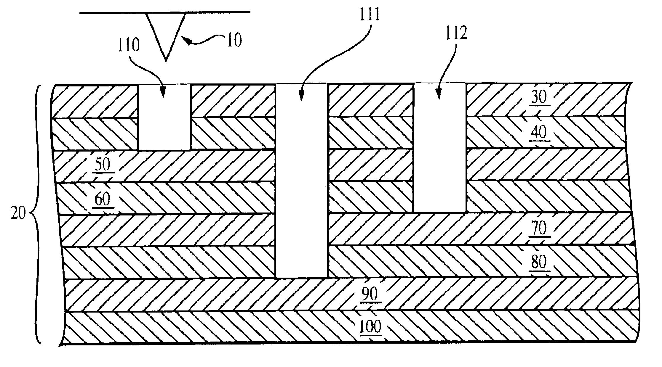 Current divider-based storage medium