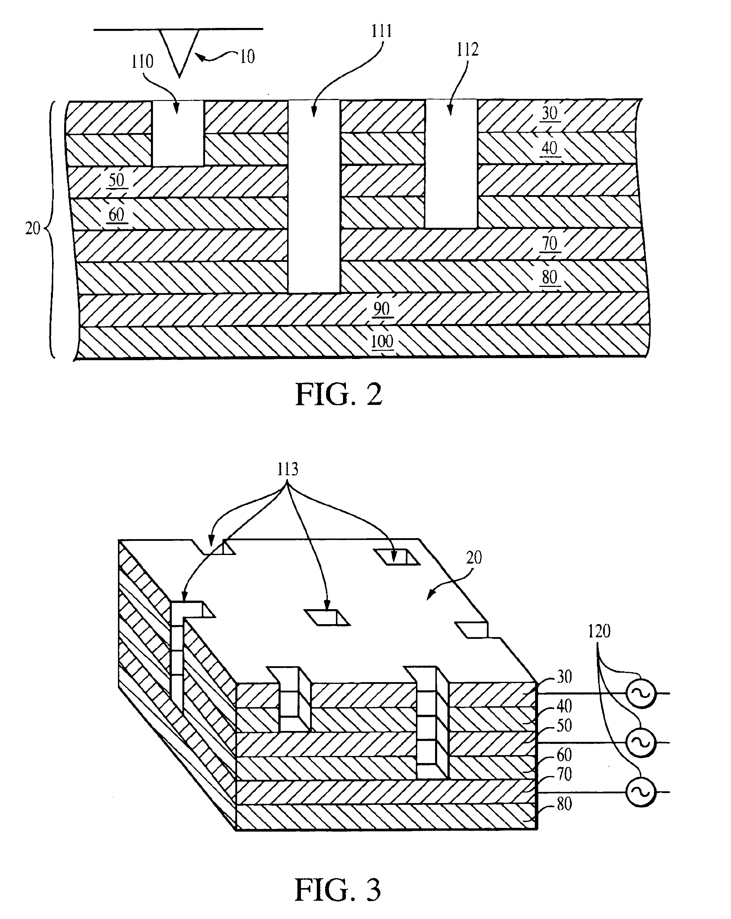 Current divider-based storage medium