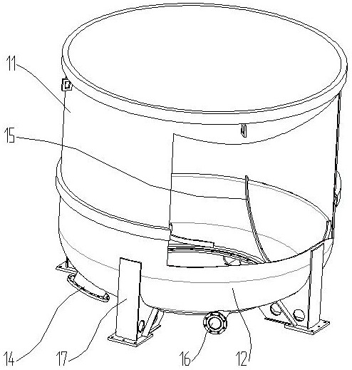 A high-consistency hydraulic pulper with a sieve plate