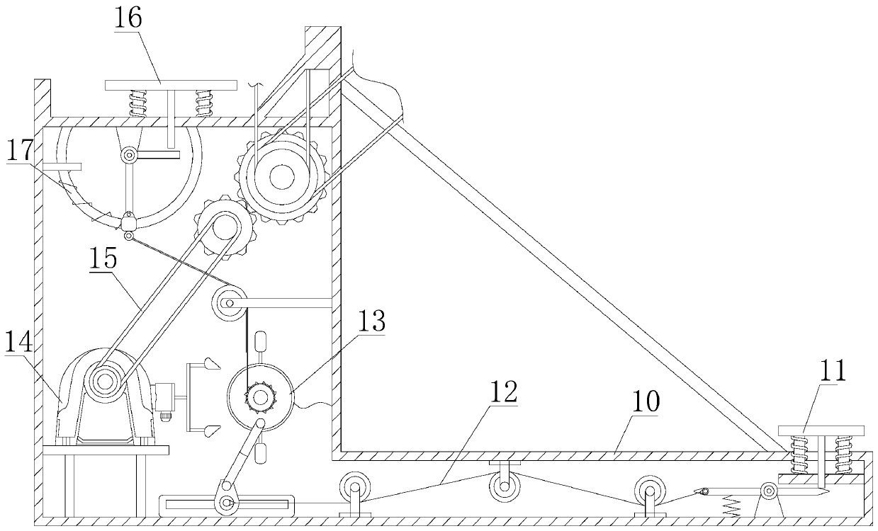 An auxiliary shipping device for logistics transportation