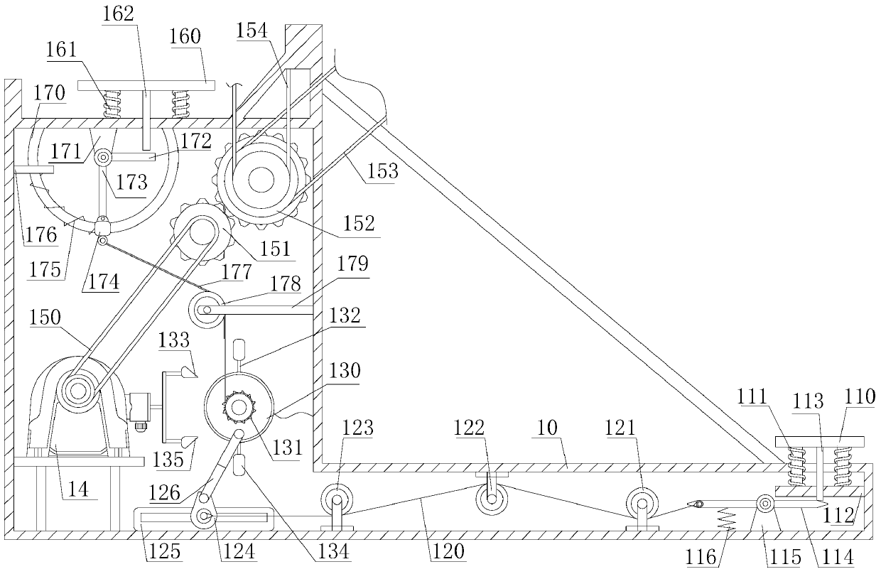 An auxiliary shipping device for logistics transportation