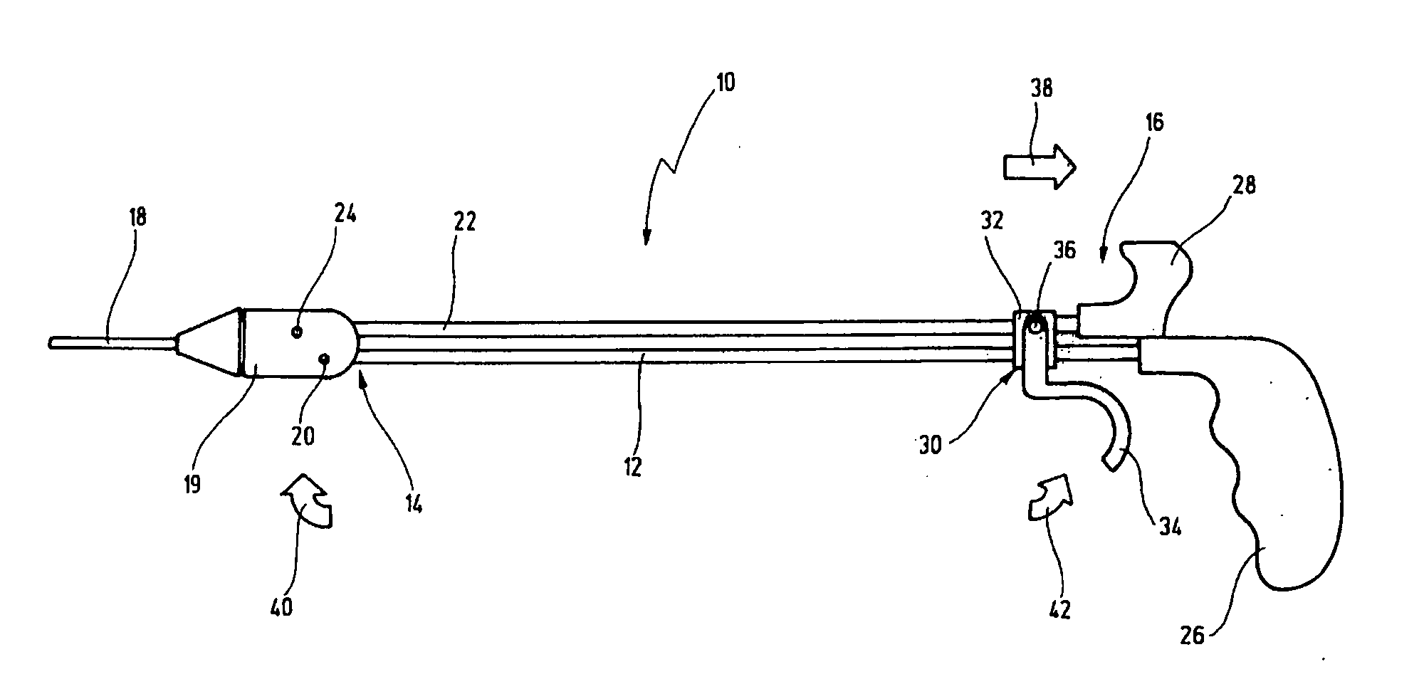 Medical instrument, especially uterus manipulator