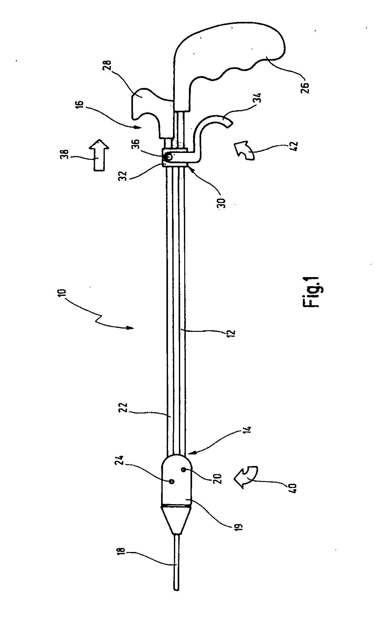 Medical instrument, especially uterus manipulator