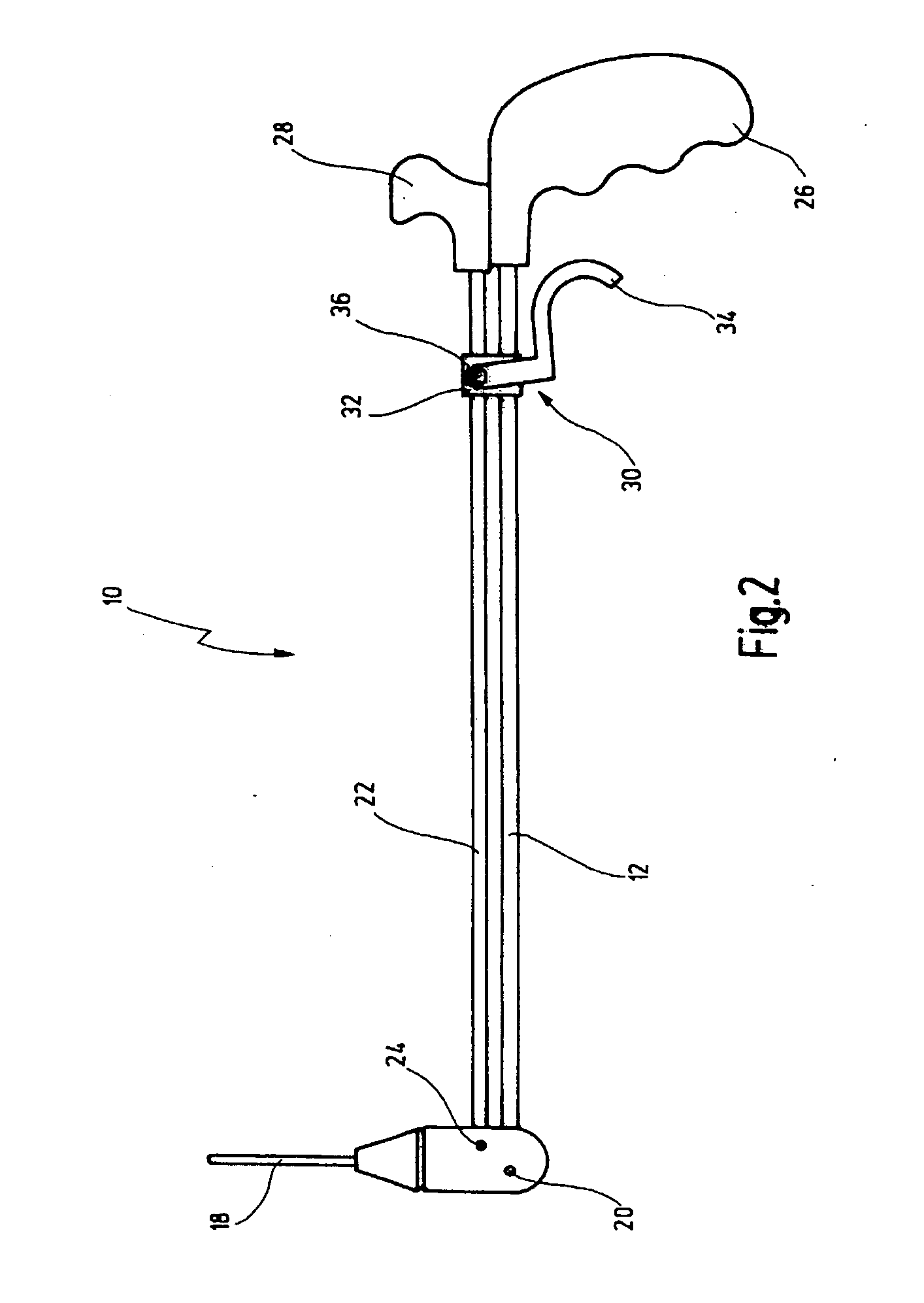 Medical instrument, especially uterus manipulator