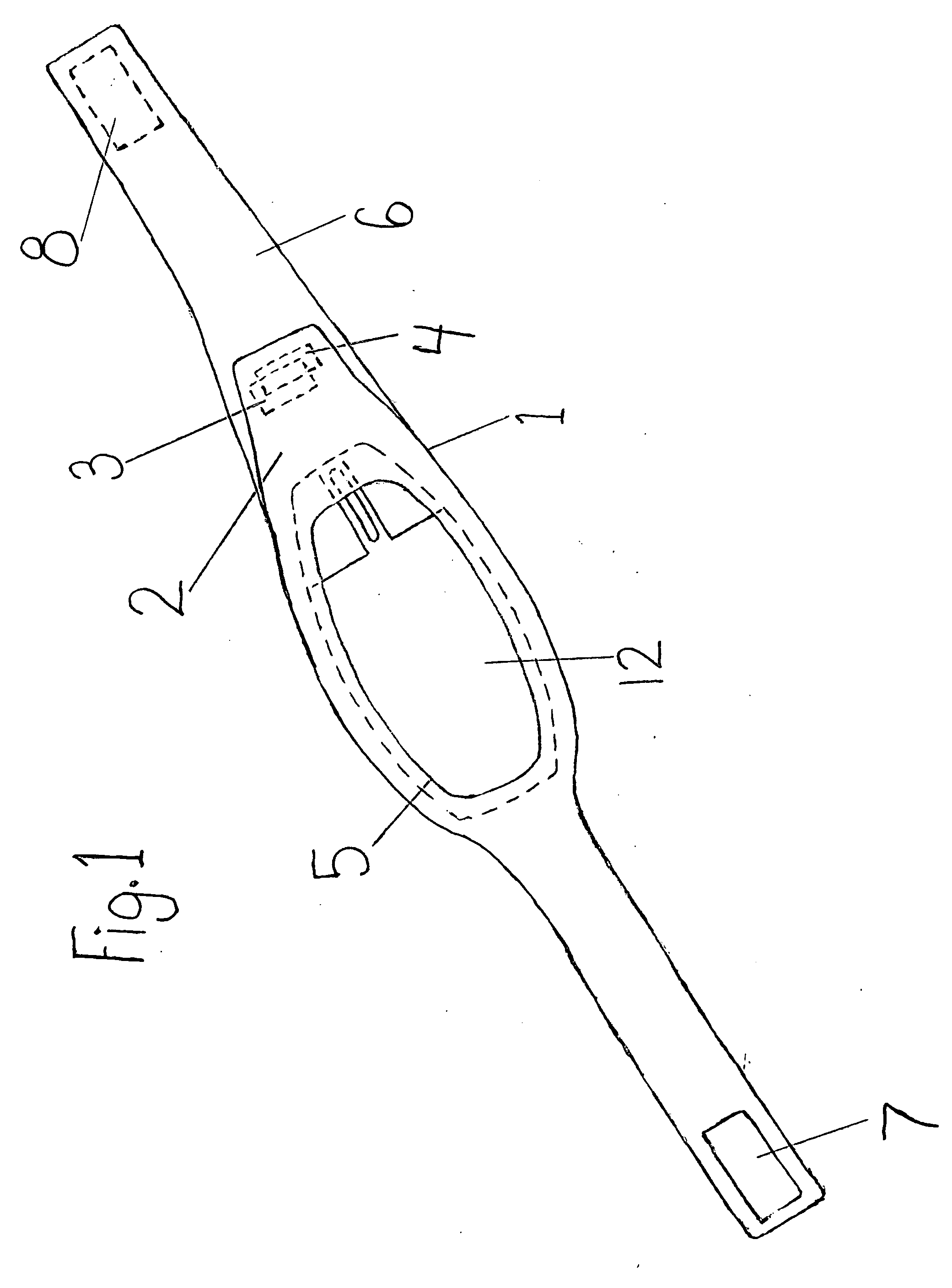 Knee operated computer mouse