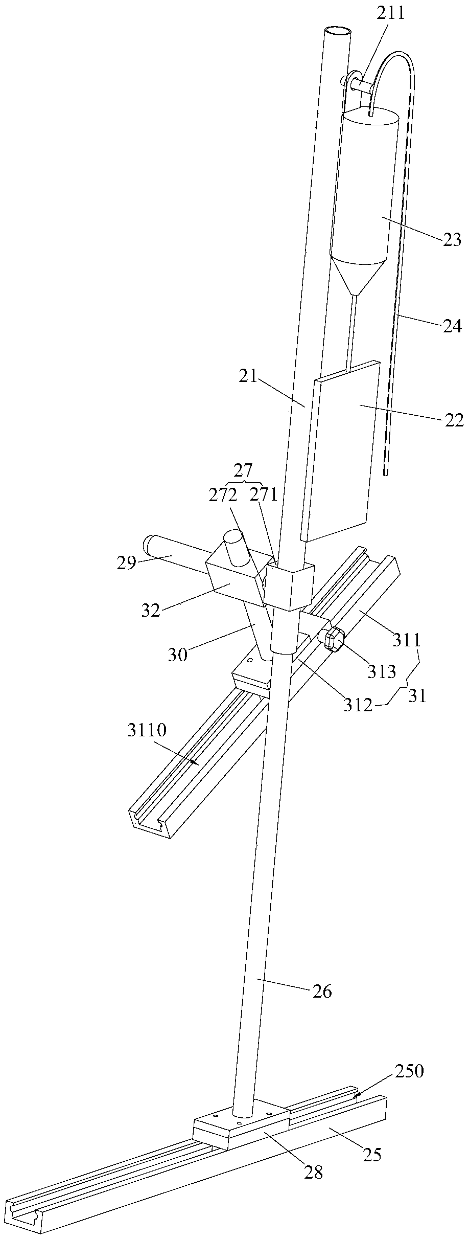 Postoperative drainage constant pressure device