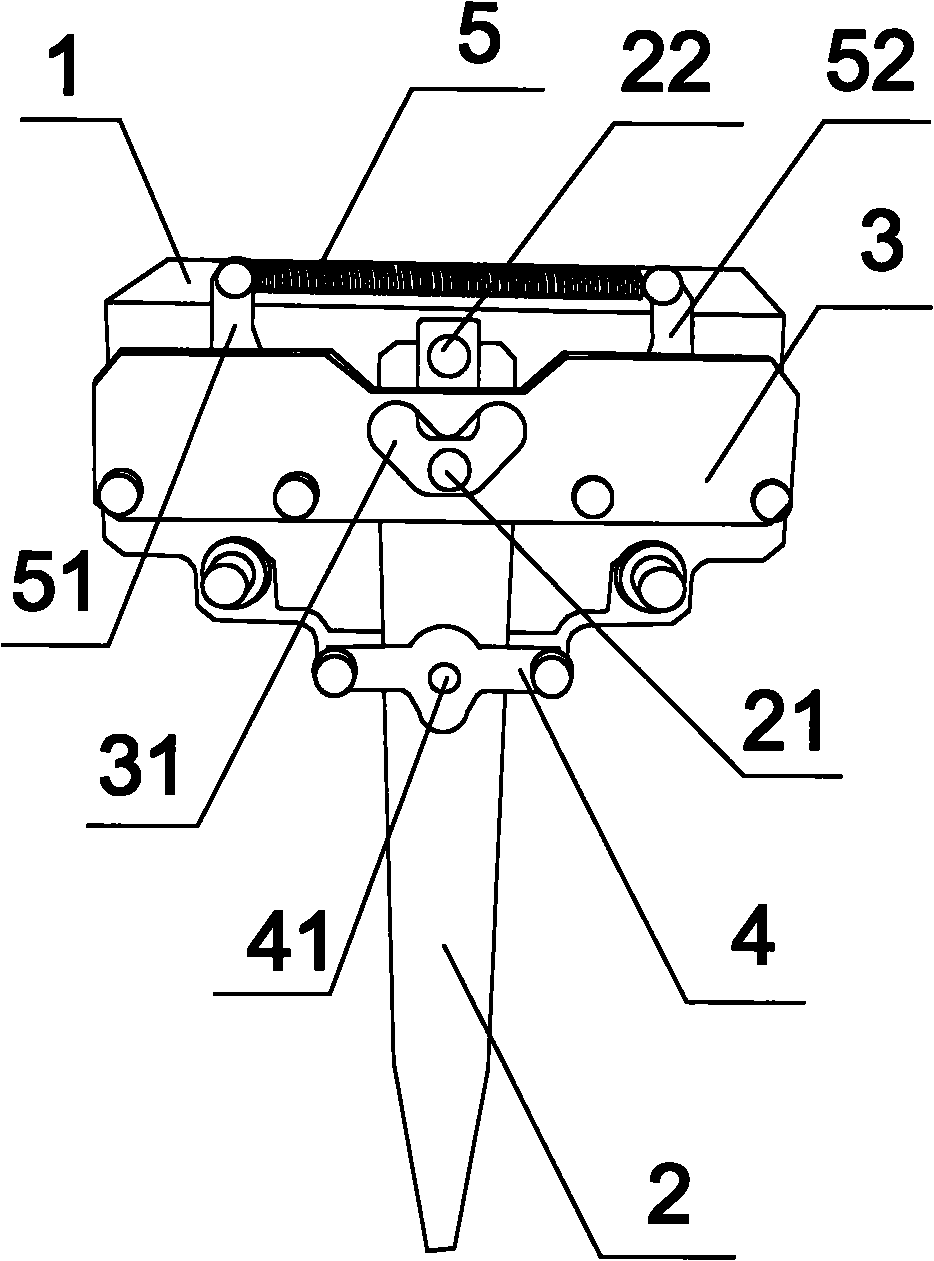 Lead wire deflection device