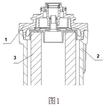 One-piece filter bottle