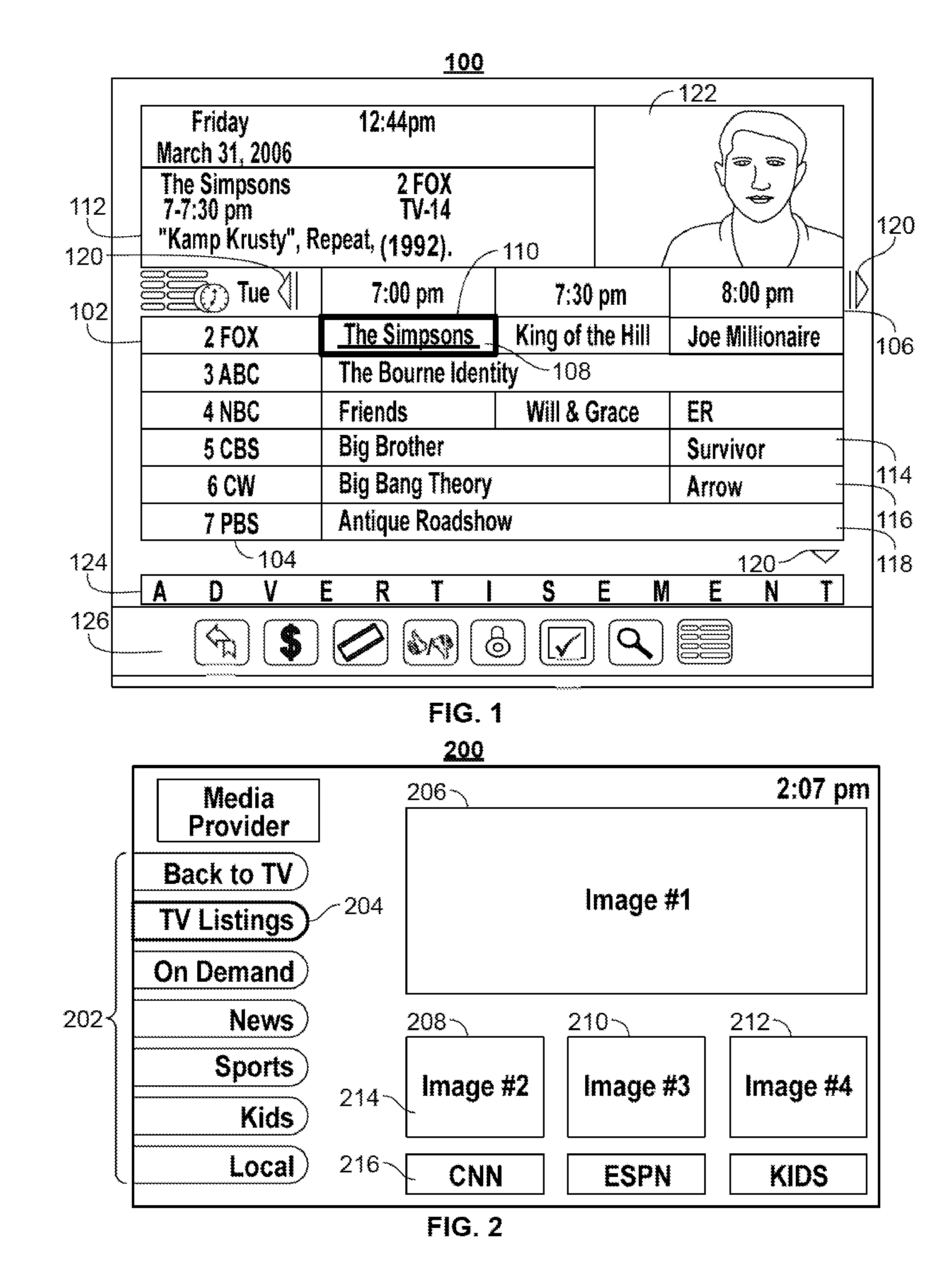 Energy-saving systems and methods for updating media information