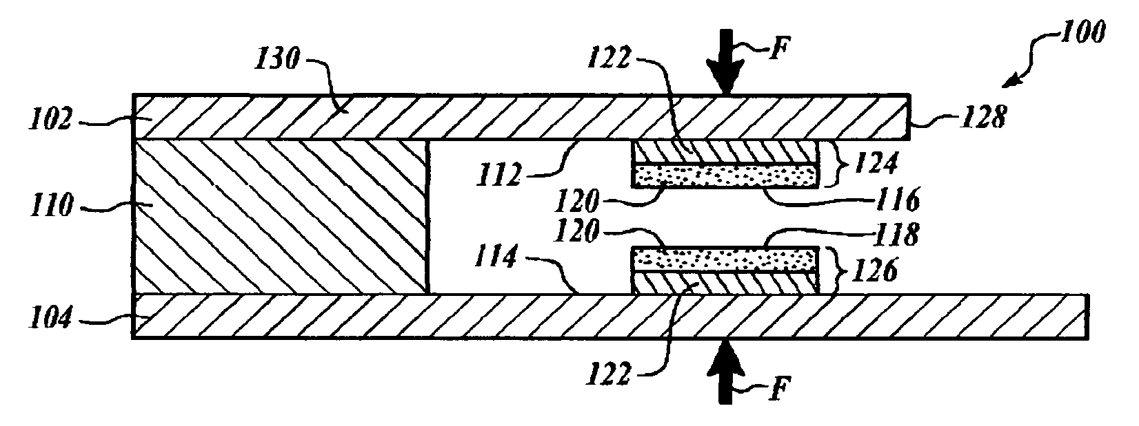 Electrical contacts formed of carbon nanotubes