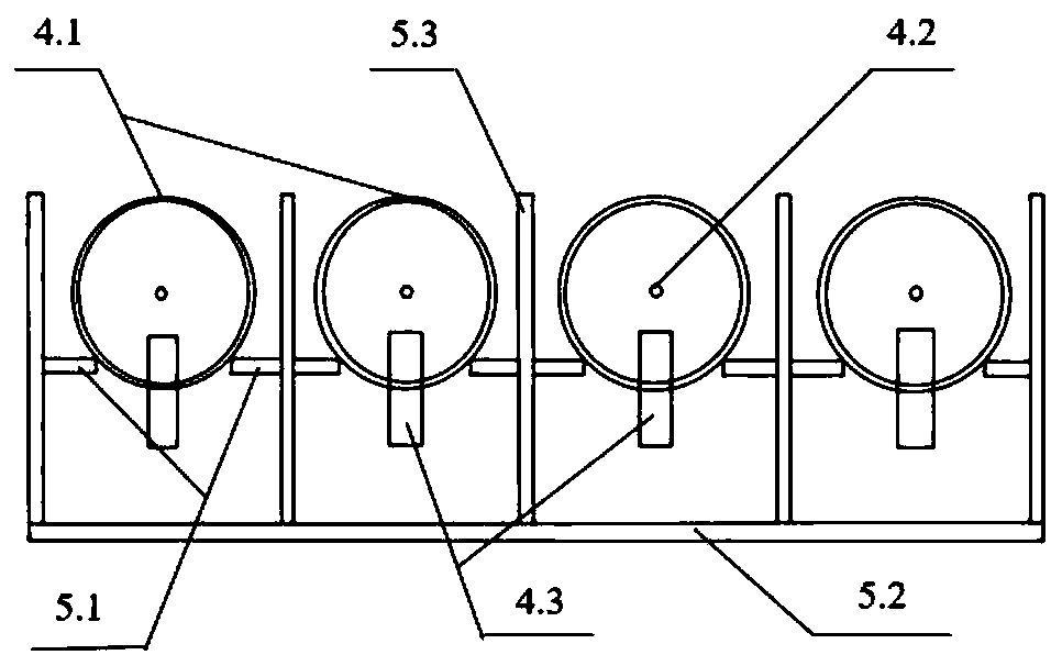 Device for determining influence of insecticide on host positioning capability of aleyrodid pest parasitic wasps and use method