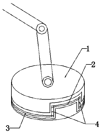 Operation shadowless lamp capable of stably moving electric scalpels with different sizes