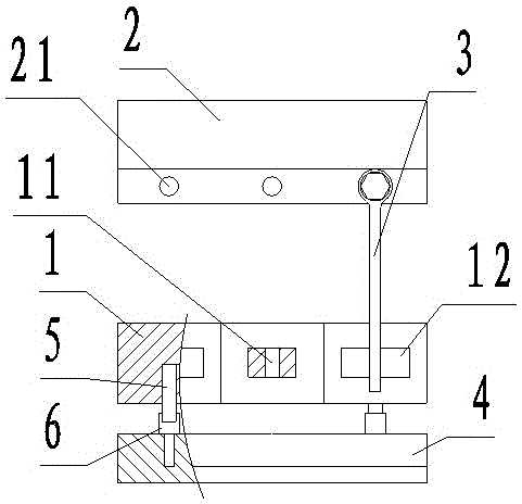 Oral implant fixed bridge device for fatigue and tensile test and manufacturing method thereof