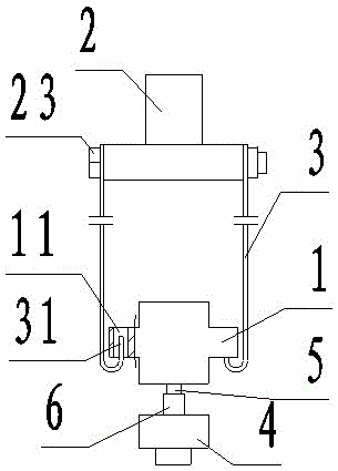 Oral implant fixed bridge device for fatigue and tensile test and manufacturing method thereof