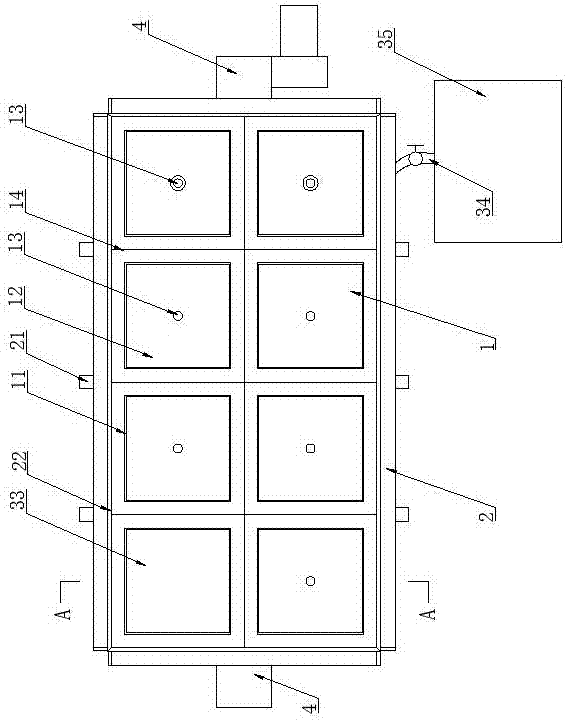 Foam concrete demoulding equipment