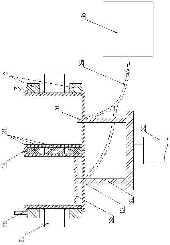 Foam concrete demoulding equipment