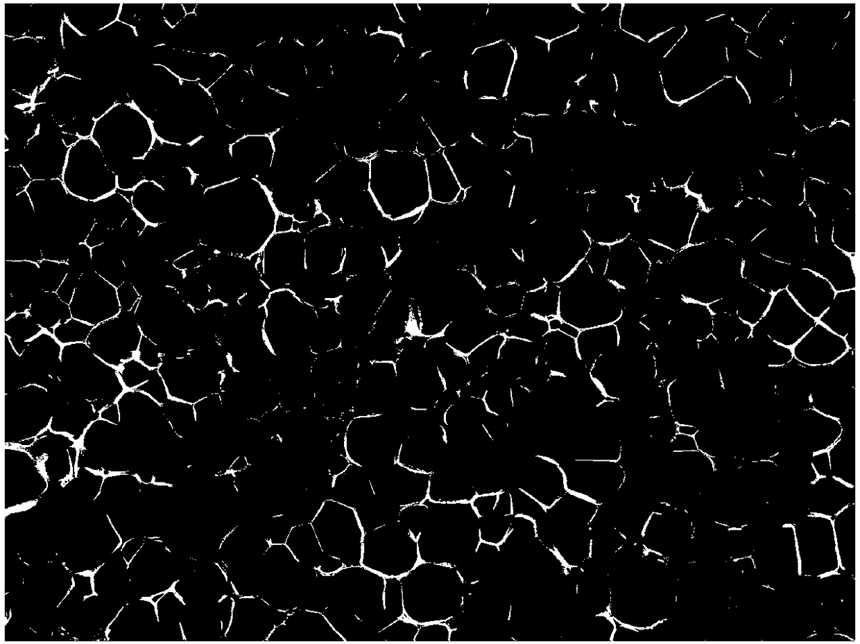 2, 5-furan diformyl copolyester foam material and preparation method thereof