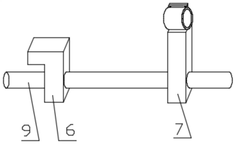 Outer bore gun fixing device for artillery direct aiming shooting training